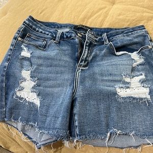 judy blue denim shorts